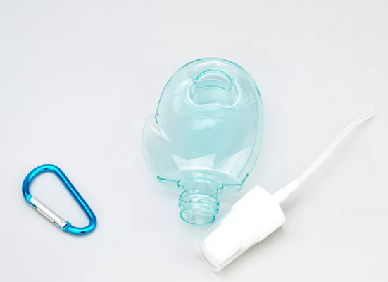 Custum PETG Botol Travel Kit Isi Ulang Kosong Dengan Flip Cap