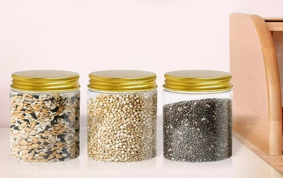 Toples Plastik Mulut Lebar Amber Hitam Putih Dengan Tutup Aluminium 60ml 100ml 200ml