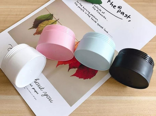 20g 30g 50g Pp Kosmetik Guci Plastik Berdinding Ganda Dengan Tutup